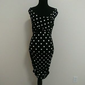 Venus Polka Dot Dress
